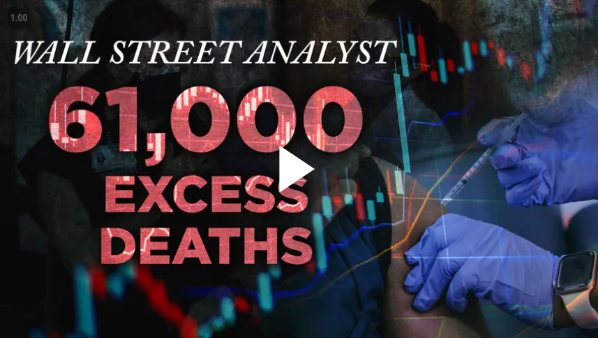 Wall Street Analyst: COVID-19 Vaccines 'Greatest Fraud in History' Video