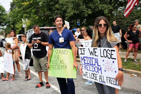 A Hospital Finds an Unlikely Group Opposing Vaccination: Its Workers