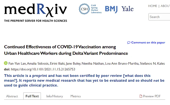 New Harvard Hcw Study Shows Recovered Immunity Is Far Stronger Than Vaccine Protection