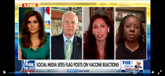 Fox And Friends Sunday Interviews Those Negatively Affected By The COVID Vaccine