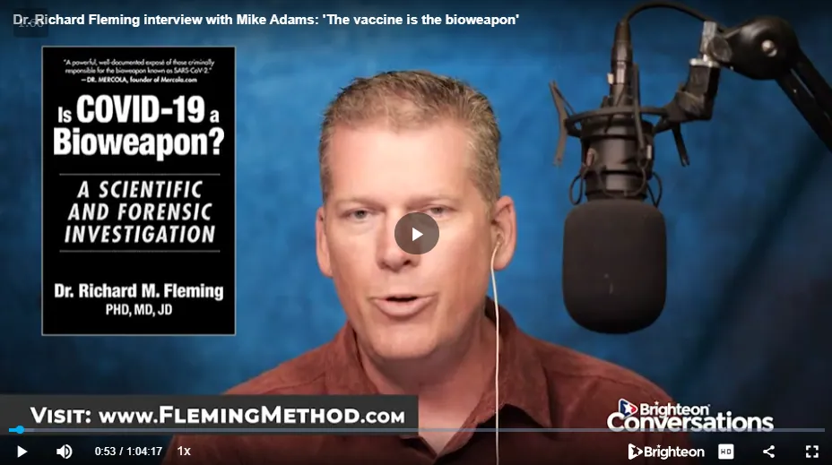 Dr. Richard Fleming Interview 'Is The Vaccine a Bioweapon?'