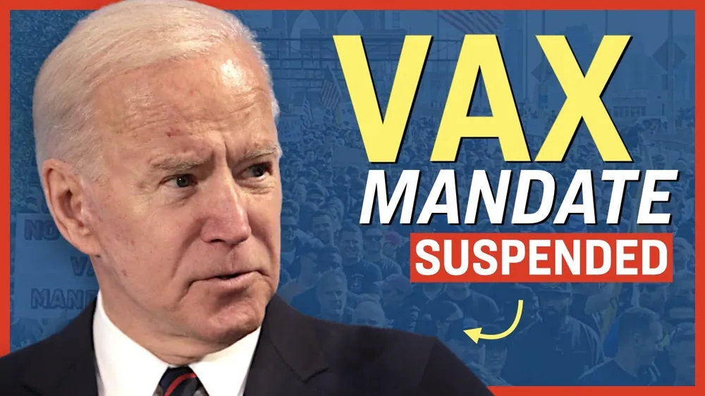Biden's Vaccine Mandate Suspended by Dept of Labor; Judge Issues Injunction